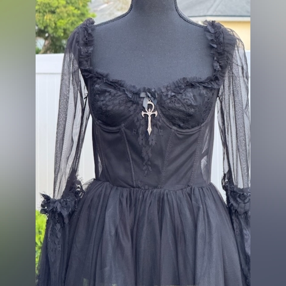 DOLLS KILL HALLOWEEN MAXI DRESS - Picture 3 of 6